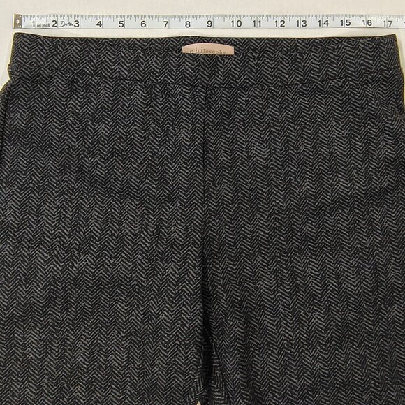 Philosophy Herringbone Leggings Womens Size 1X Black Mid Rise Stretch Pant NWT - Picture 8 of 13